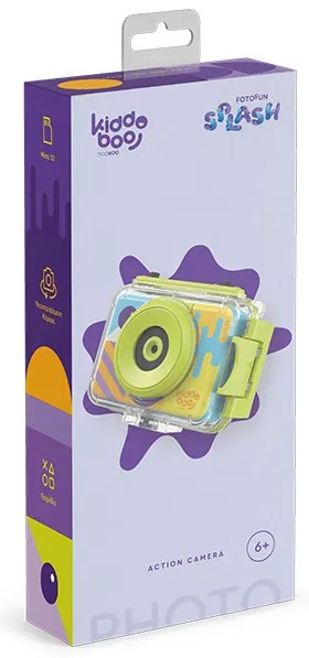 Φωτογραφική μηχανή Kiddoboo Action Camera Splash Yellow