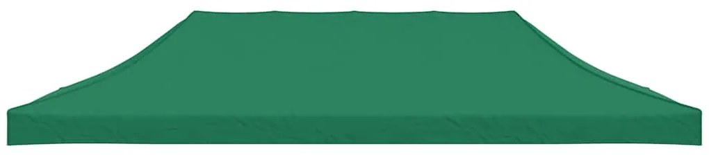 vidaXL Κάλυμμα Τέντας Εκδηλώσεων Πράσινο 6 x 3 μ. 270 γρ/μ²