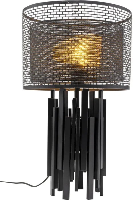 Table Lamp Coachella Colore 45cm - Μαύρο