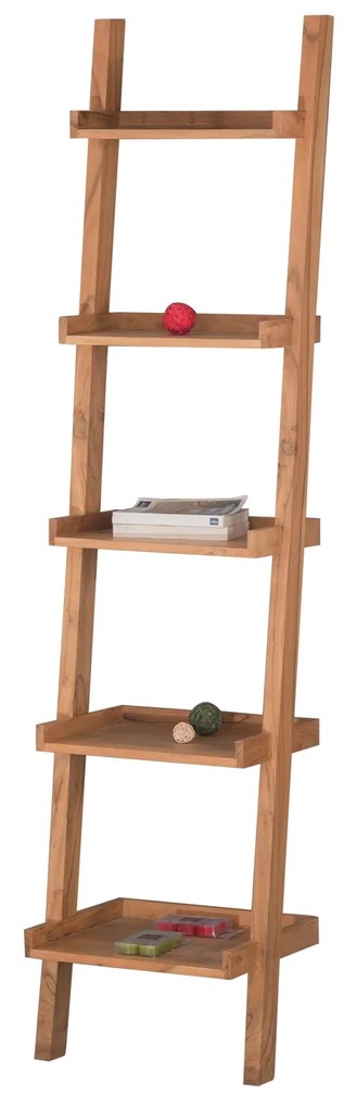 Ραφιέρα LADDER Ξύλο Φυσικό 45x35x190cm