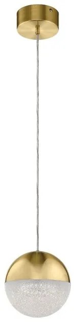Κρεμαστό Φωτιστικό Οροφής LED 21W Moonlit Ζιρκόν Quintiesse Elstead Lighting-QN-MOONLIT-P-CG-Χρυσό QN-MOONLIT-P-CG