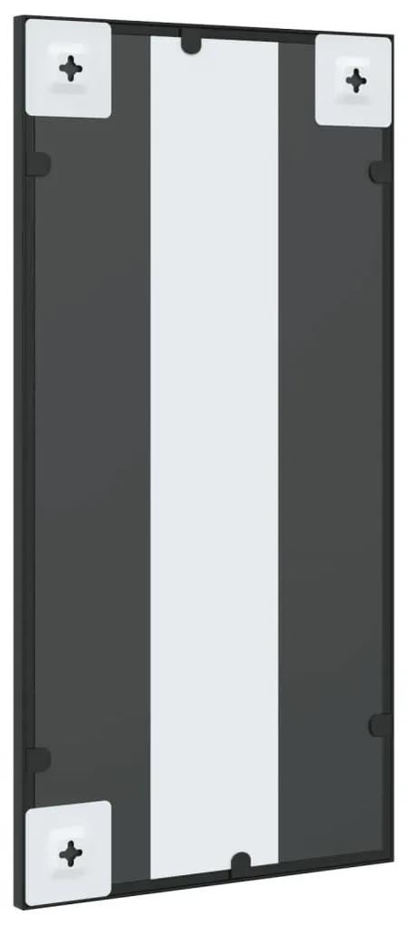 Καθρέφτης Ορθογώνιος Μαύρος 30 x 60 εκ. από Σίδερο - Μαύρο