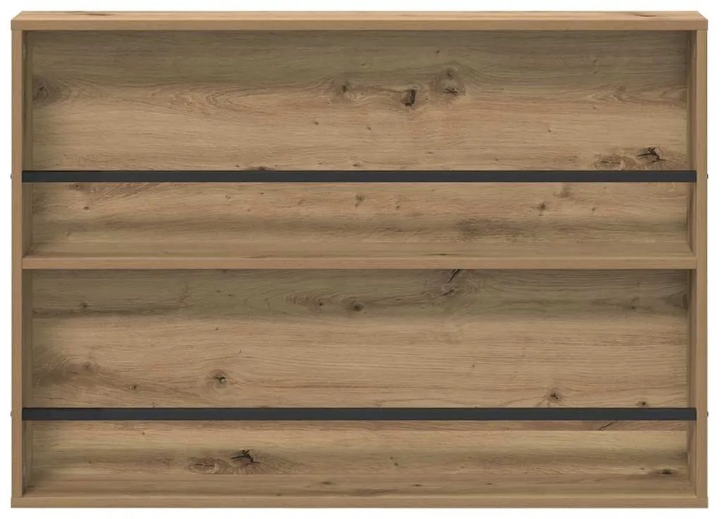 vidaXL Ράφι Περιοδικών με ράφι 2 pcs Artisan Oak 100 x 12 x 70 εκ