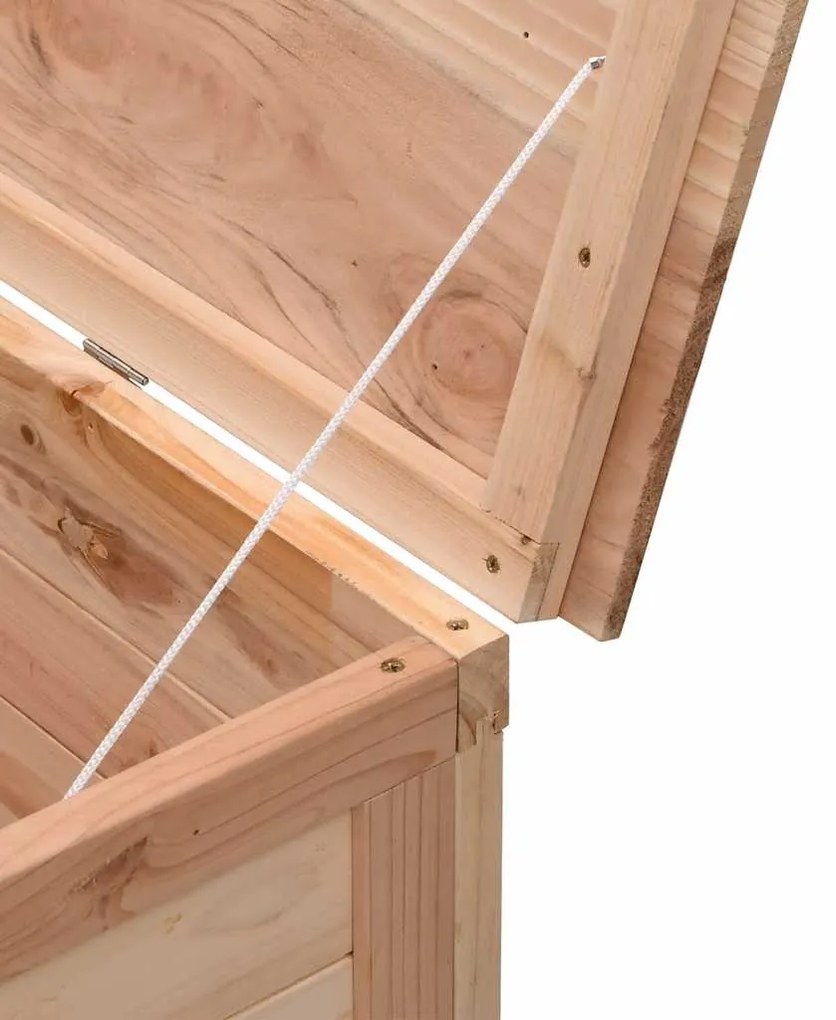 vidaXL Μπαούλο Αποθήκευσης Κήπου 150x50x56,5 εκ. από Μασίφ Ξύλο Ελάτης