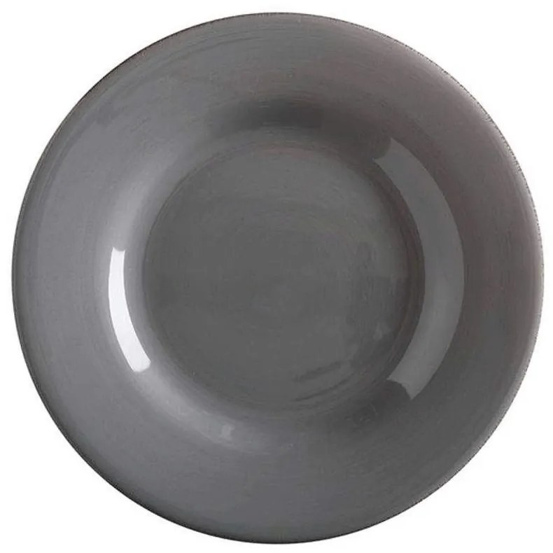 Πιάτο Φαγητού Portofino EY0046 Φ28cm Grey Casa Domani Ceramic