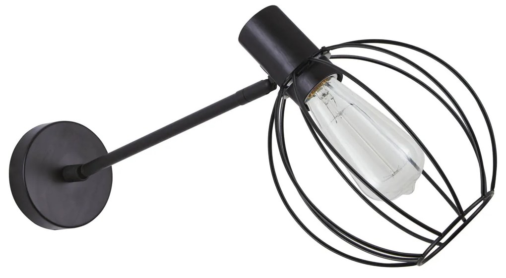 Απλίκα Τοίχου Homelighting 77-8322 Black