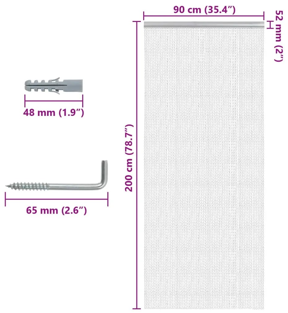 ΣΗΤΑ ΠΟΡΤΑΣ ΑΛΥΣΙΔΩΤΗ 90X200 ΕΚ. ΑΠΟ ΑΛΟΥΜΙΝΙΟ 4010011