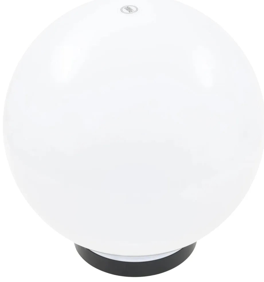 vidaXL Φωτιστικά Μπάλα LED 2 τεμ. Σφαιρικά 25 εκ. Ακρυλικά (PMMA)