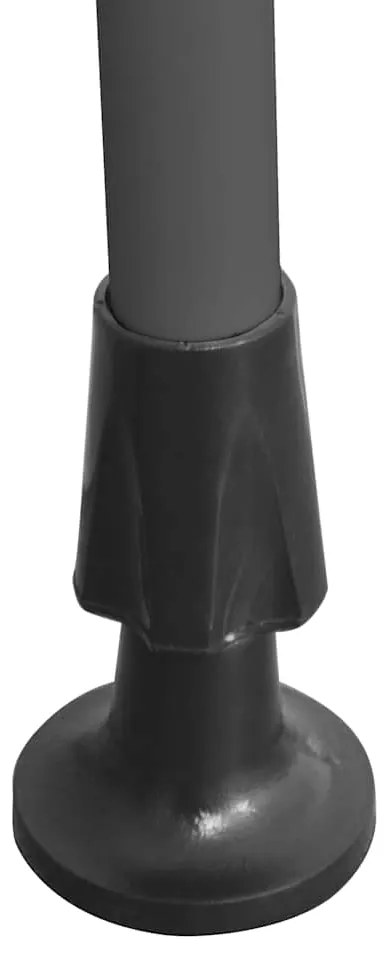 vidaXL Τέντα Συρόμενη Χειροκίνητη με LED Μπλε / Λευκό 100 εκ.