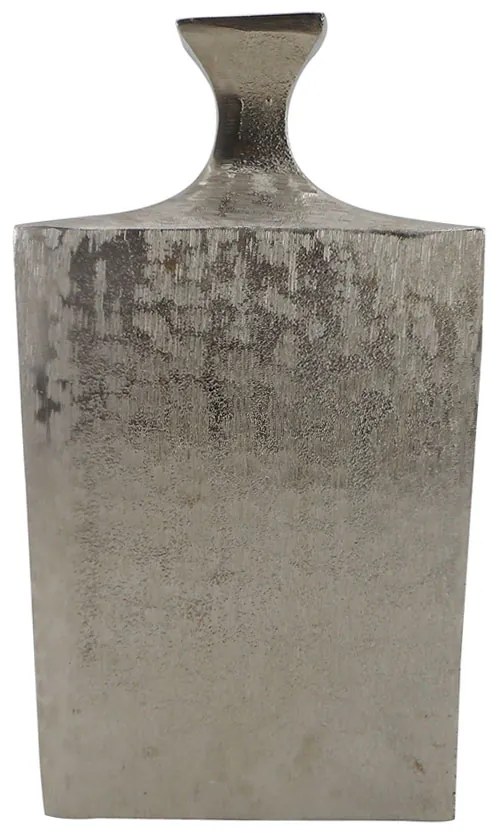 FLASCHE ΒΑΖΟ ΑΛΟΥΜΙΝΙΟ ΑΣΗΜΙ 19x10xH36cm - 019143 - 019143