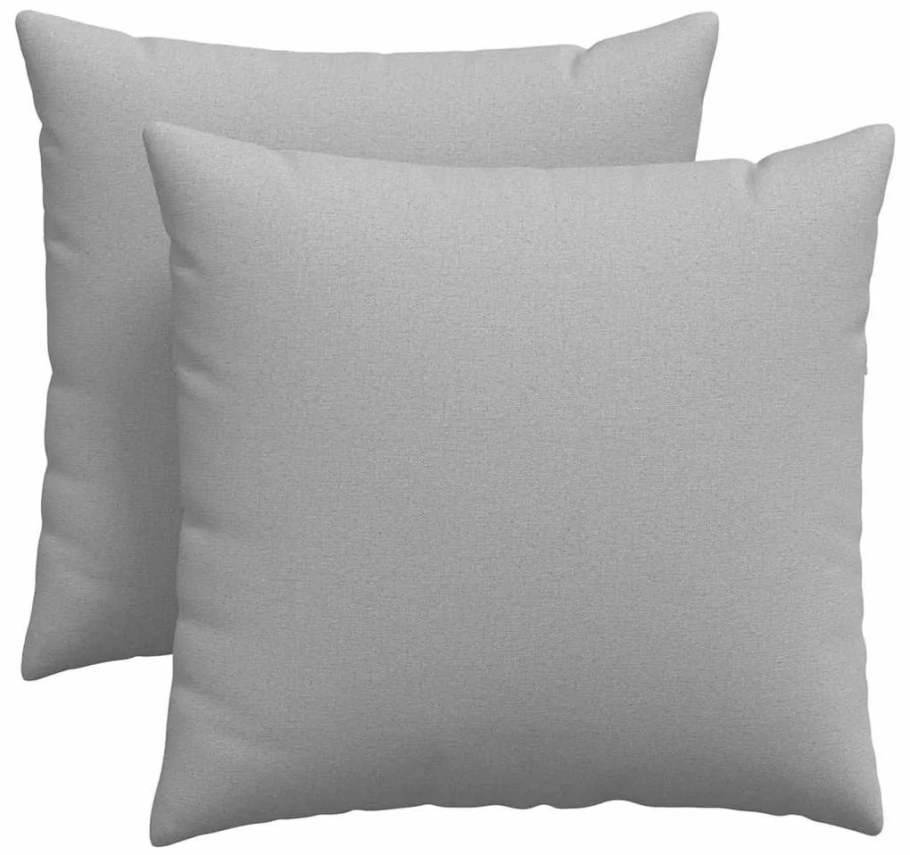 vidaXL Μαξιλάρι Καναπέ 2 pcs Γκρι 45 x 45 cm ύφασμα