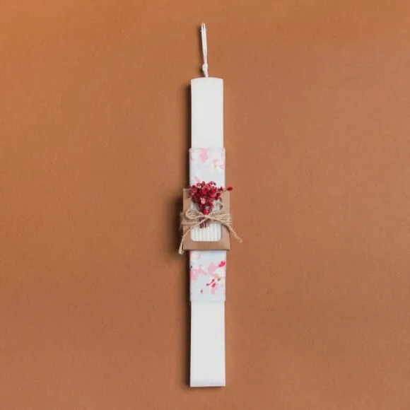 Beauty Home ΛΑΜΠΑΔΑ 33cm ΣΤΟΛΙΣΜΕΜΗ ΣΑΠΟΥΝΑΚΙ ΜΕ ΑΠΟΞΗΡΑΜΕΝΑ ΦΟΥΞΙΑ ΣΕ ΣΥΣΚΕΥΑΣΙΑ ΔΩΡΟΥ