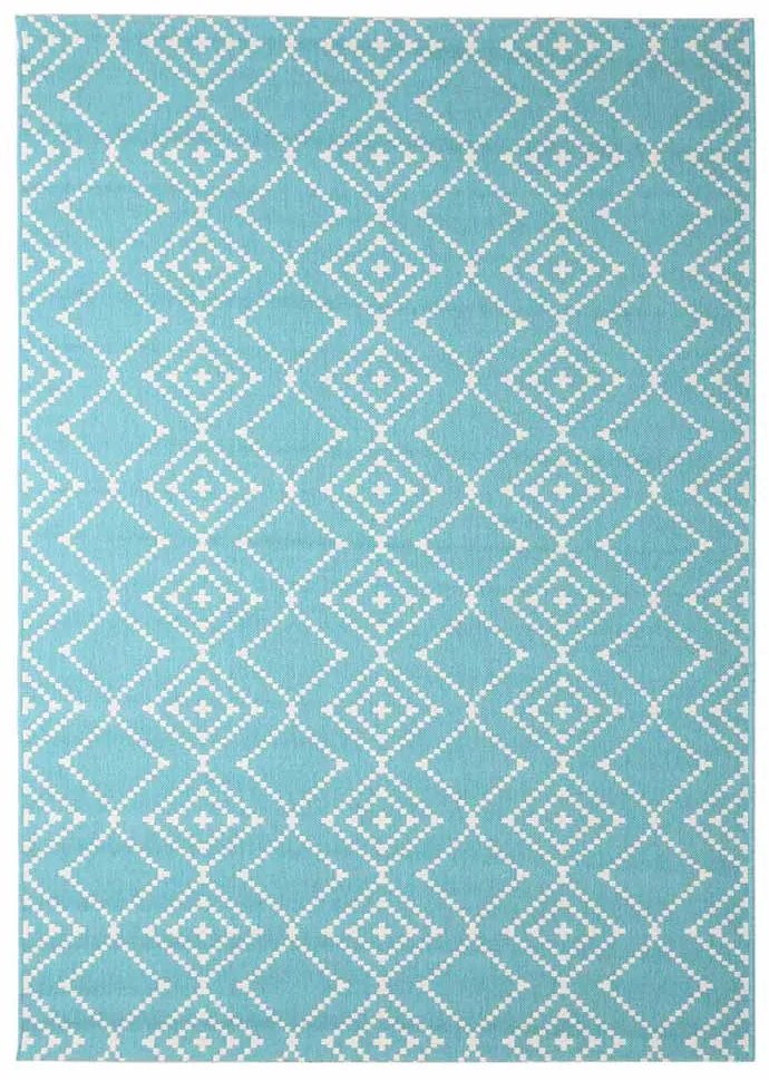 Χαλί Καλοκαιρινό (160x235) Royal Carpet Flox 47 L.Blue