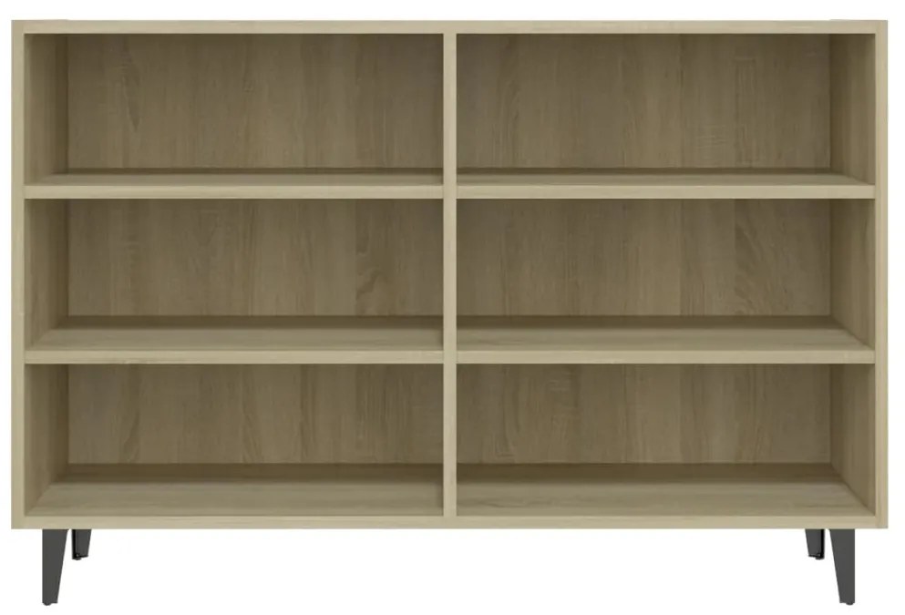 vidaXL Ραφιέρα Sonoma Δρυς 103,5 x 35 x 70 εκ. από Επεξεργ. Ξύλο