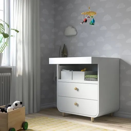MYLLRA αλλαξιέρα με συρτάρια 405.957.44