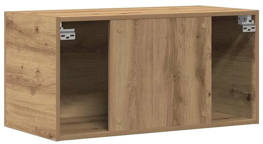 Ντουλάπι Τοίχου Αρτισιανή Δρυς 80x39x40 εκ. Επεξεργασμένο Ξύλο 856029