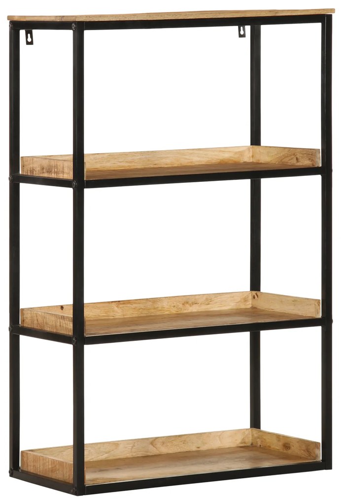 vidaXL Βιβλιοθήκη 70x35x110 εκ. Μασίφ Ξύλο Χοντρό Μάνγκο
