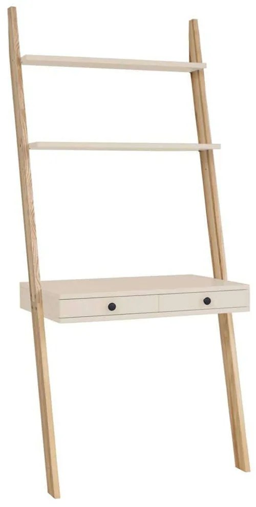 Γραφείο Ladder Leno LENOO4 79x49x183cm Beige