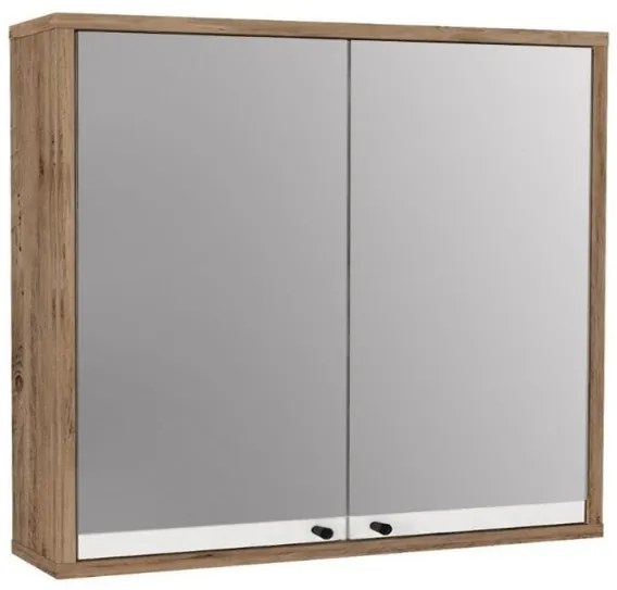 Καθρέπτης μπάνιου Lilian Μegapap atlantic pine 75x14,6x65εκ. GP042-0278,1-GP042-0278,1-Καφέ GP042-0278,1