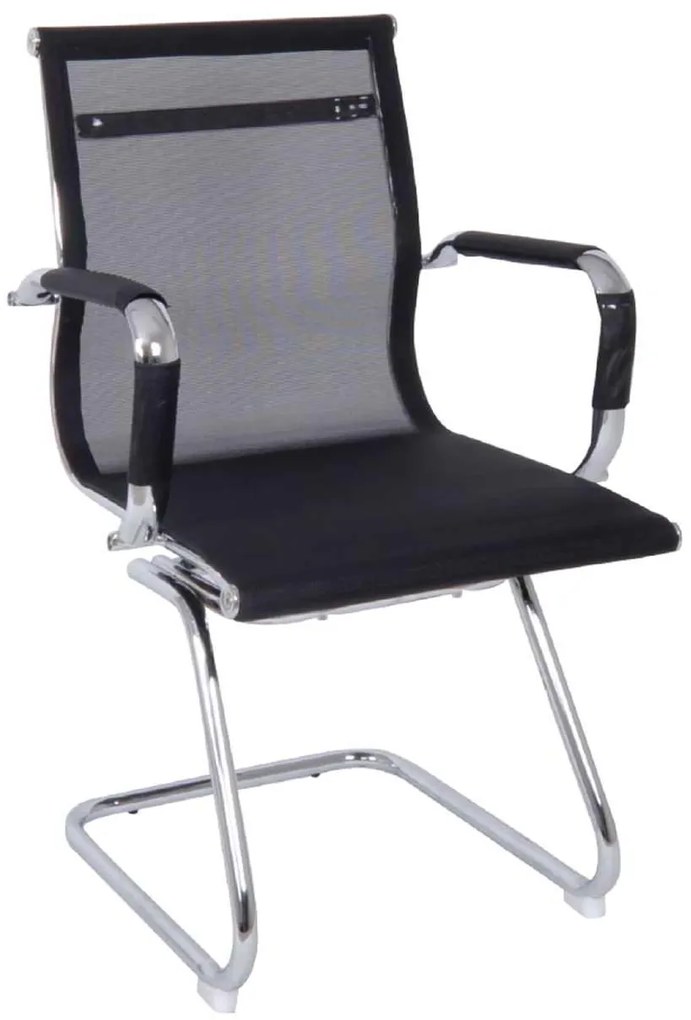 Πολυθρόνα Επισκέπτη BF3200V Mesh Μαύρο Συσκ.2τμχ 55x60x91cm
