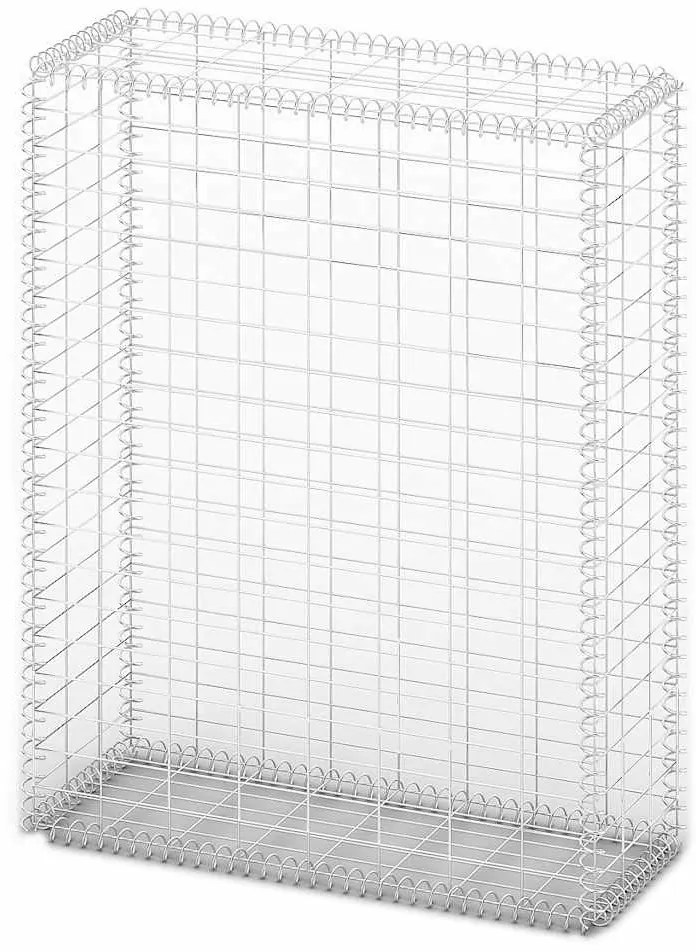 vidaXL Συρματοκιβώτιο 100 x 80 x 30 εκ. Γαλβανισμένο Σύρμα με Καπάκια