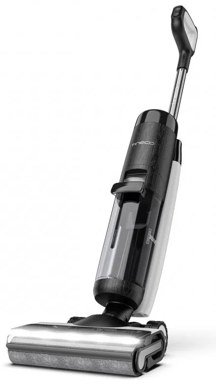 Tineco Floor One S7 Flashdry Pet ηλεκτρική σκούπα, 230W, 0.72 l βρώμικο/0.85 l καθαρό, 40 λεπτά αυτονομία, 4 λειτουργίες, σύστημα αυτοκαθαρισμού FlashDry, οθόνη LED, Μαύρο