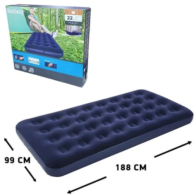 Bestway Φουσκωτό Στρώμα Ύπνου 1.88m X 99cm Χ 22cm #67001 - Bestway Air Bed