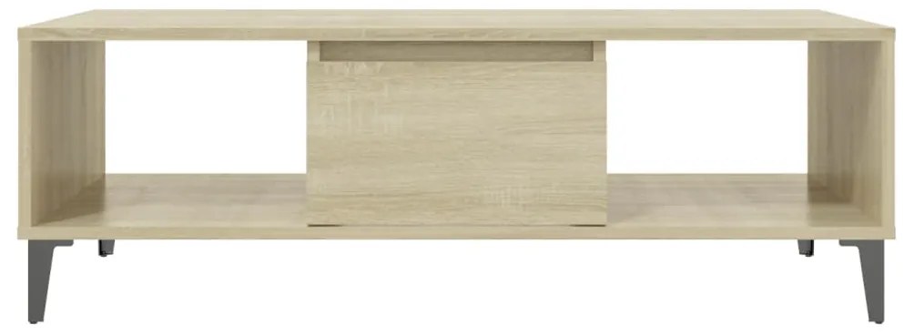 vidaXL Τραπεζάκι Σαλονιού Sonoma Δρυς 103,5x60x35 εκ. από Επεξ. Ξύλο