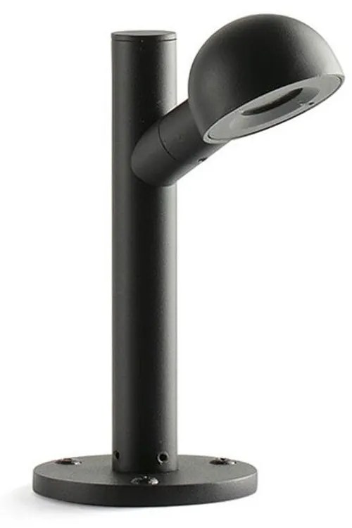 Φωτιστικό Δαπέδου Brot 200 75572 LED 6W 2700K 290lm IP65 5,8x20cm Black Faro Barcelona