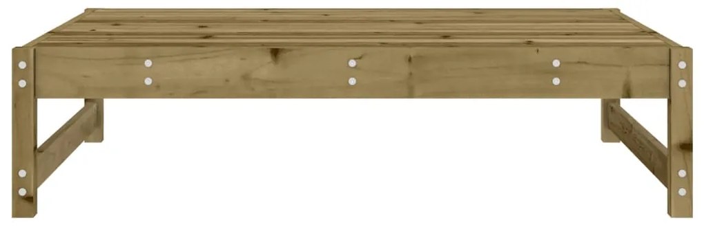 vidaXL Υποπόδιο Κήπου 120 x 80 εκ. από Εμποτισμένο Ξύλο Πεύκου