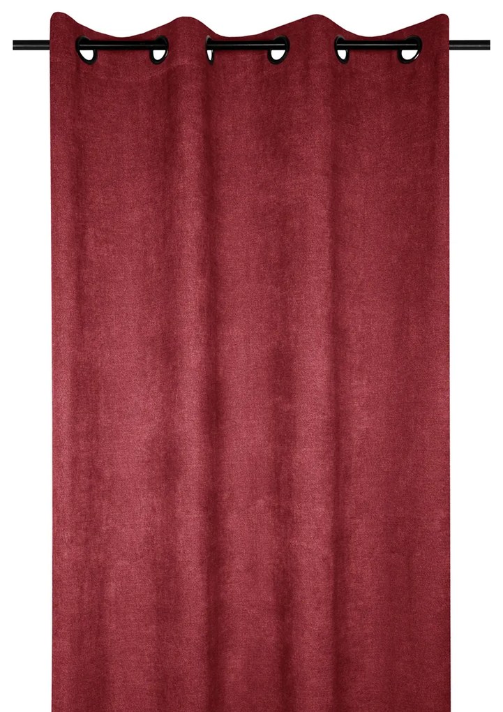 Κουρτίνα (140x260) Με Τρουκς S-F Grammont Rouge R6B515007