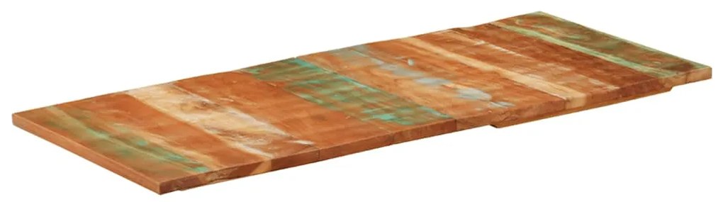 vidaXL Επιφάνεια Τραπεζιού Ορθ. 60x140 εκ. 25-27 χιλ. Μασίφ Ανακ. Ξύλο