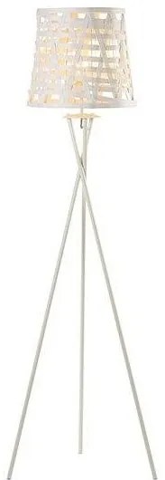 Φωτιστικό Δαπέδου Τρίποδο με καλάμι AGATHA 38x152 ACA-ML307211FW-Λευκό ML307211FW