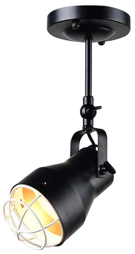 Φωτιστικό Σποτ EG169901CB Black Metal