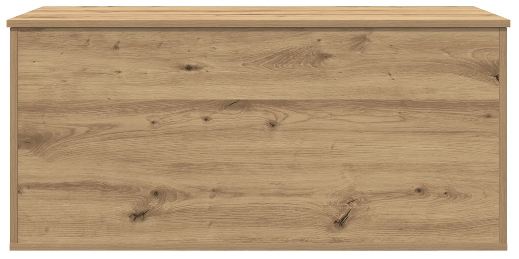 vidaXL Κουτί αποθήκευσης  με καπάκι Artisan Oak 100x42x46 εκ. από Κατασκευασμένο Ξύλο