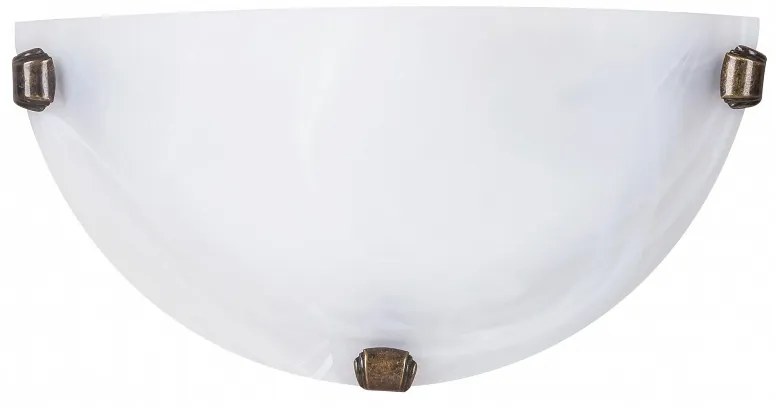 Rabalux Alabastro Απλίκα Πλάτους 30cm Λευκή 3003