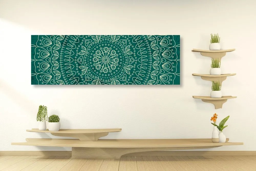 Εικόνα ζωγραφισμένη στο χέρι Mandala - 150x50