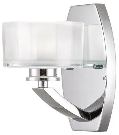 Απλίκα Φωτιστικό Μπάνιου  1xG9  Χρώμιο IP44 Meridian HK-MERIDIAN1-BATH-PC Elstead Lighting HK-MERIDIAN1-BATH-PC Χρώμιο