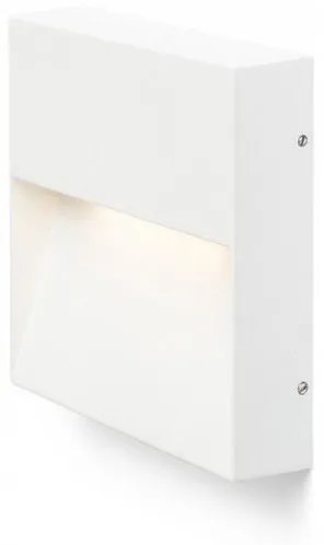 Απλίκα Φωτιστικό Τοίχου Led AQILA SQ H15 Φ15 Rendl R12542 Λευκό