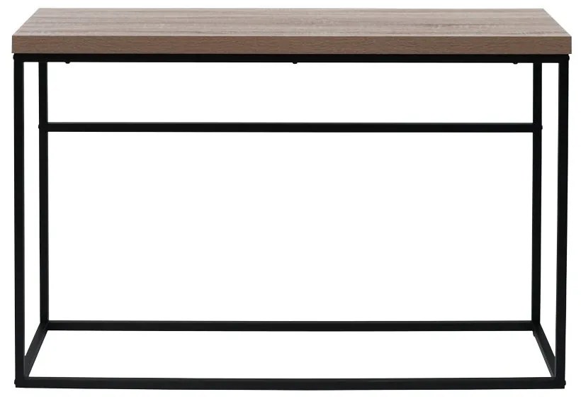 ΚΟΝΣΟΛΑ ALE ΚΑΡΥΔΙ SONOMA ΜΑΥΡΟ 120x39x77