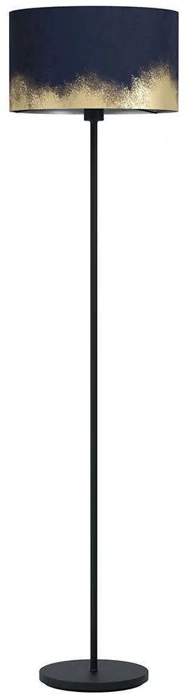 Φωτιστικό Δαπέδου Casuarita 39976 Φ38x151cm 1xE27 40W Blue-Gold Eglo Paper,Metal