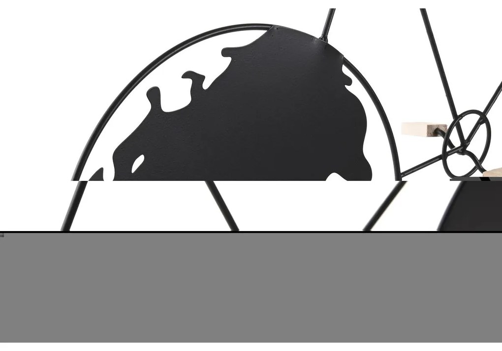 Διακόσμηση τοίχων DKD Home Decor Ποδήλατο Μέταλλο (74 x 10 x 43.5 cm) (74 x 10 x 43,5 cm)