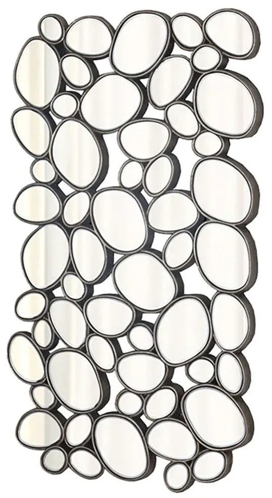 Καθρέπτης Egg 11-0358 70x110cm Silver Mdf,Γυαλί