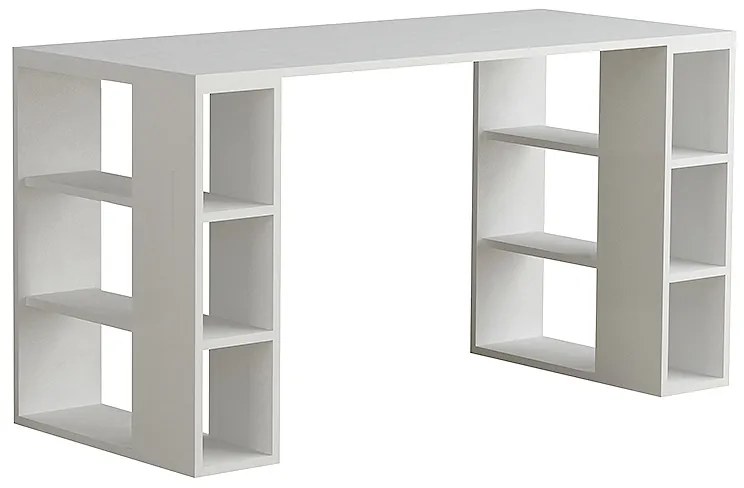 ΓΡΑΦΕΙΟ ΕΡΓΑΣΙΑΣ COLMAR MEGAPAP ΧΡΩΜΑ ΛΕΥΚΟ 140X60X75ΕΚ