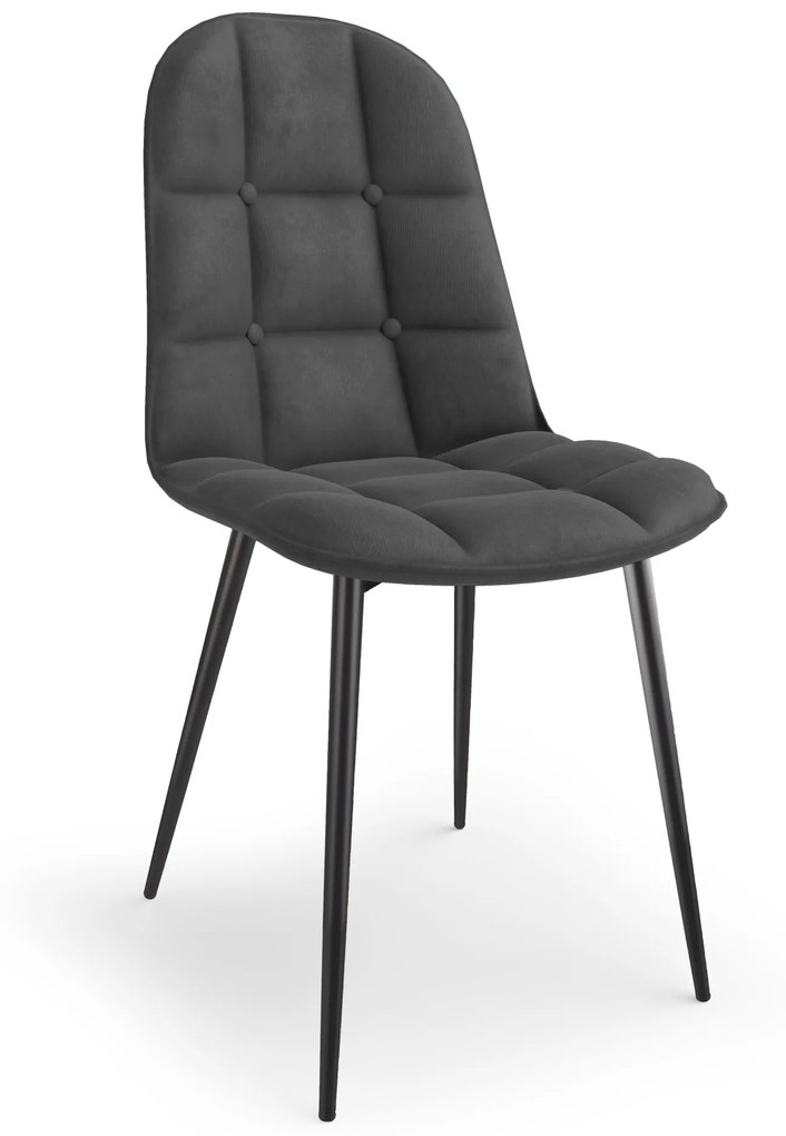 K417 chair, color: grey DIOMMI V-CH-K/417-KR-POPIELATY