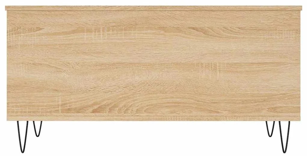 vidaXL Τραπεζάκι Σαλονιού Sonoma Δρυς 90x44,5x45εκ. Επεξεργασμένο Ξύλο