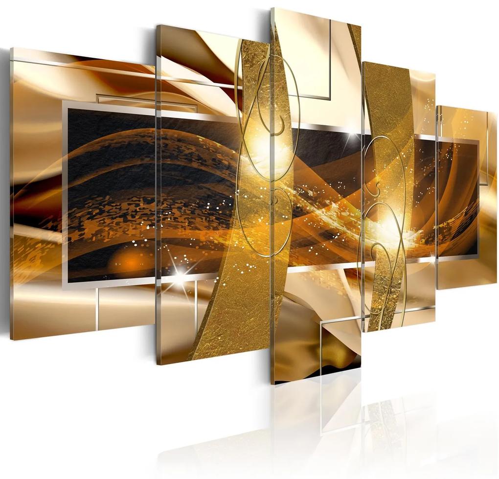 Πίνακας - Golden Lava 200x100