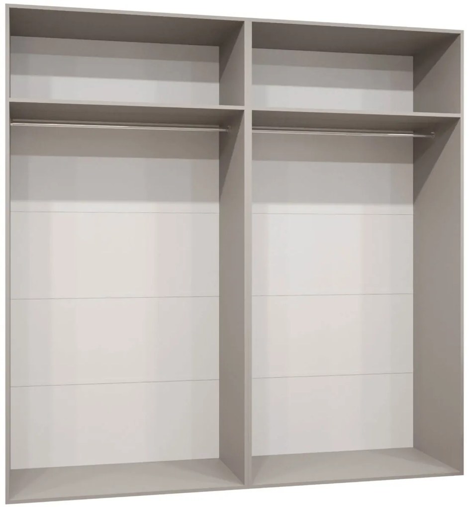 Ντουλάπα Malaga τετράφυλλη-Mauro