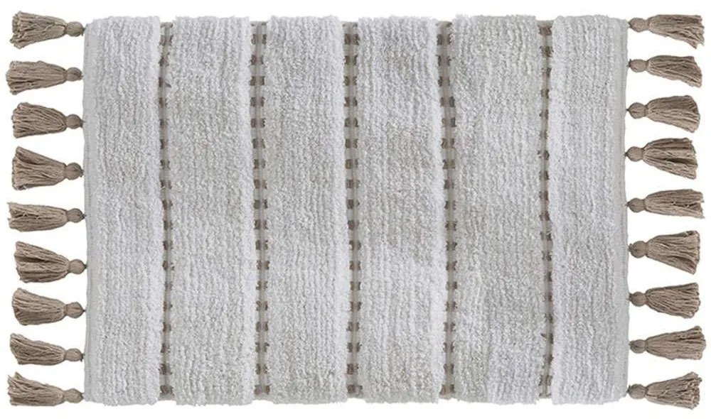 Πατάκι Μπάνιου Pon Pon 07.174631A 50x75cm Ecru 50 X 75 100% Cotton