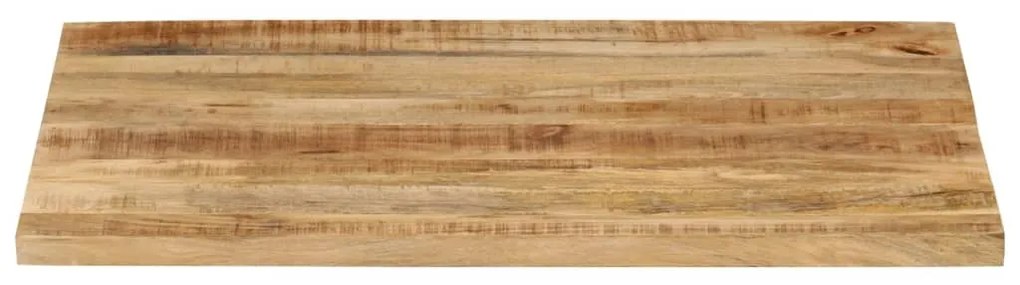 vidaXL Επιφάνεια Τραπεζιού 25-27 χιλ. 80x60 εκ. από Μασίφ Ξύλο Μάνγκο